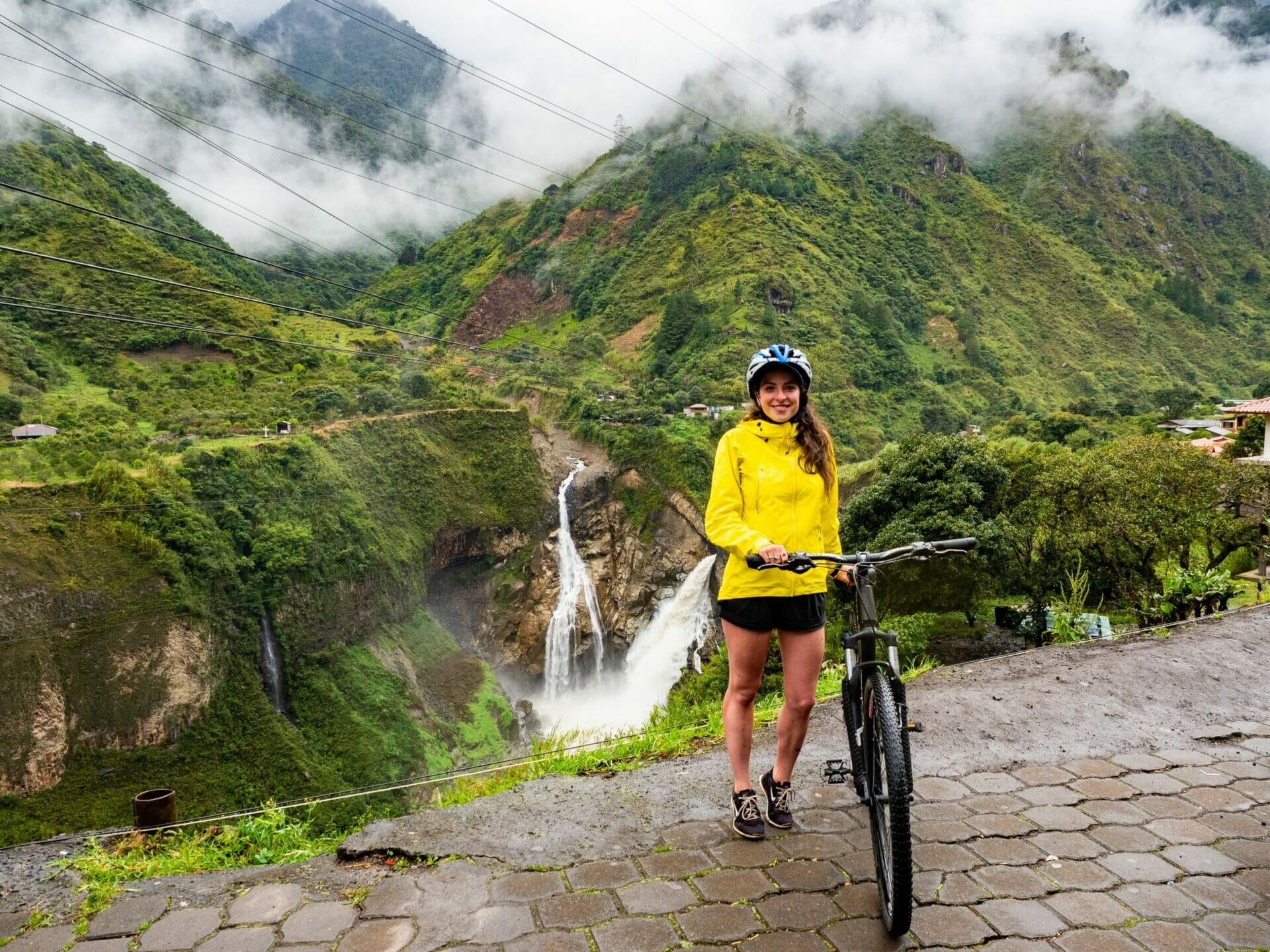 Ruta de las Cascadas: biking the Waterfall Route in Baños, Ecuador ⋆ brooke  beyond