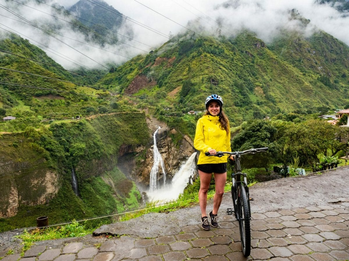 Tahiti design Fordi Ruta de las Cascadas: biking the Waterfall Route in Baños, Ecuador ⋆ brooke  beyond