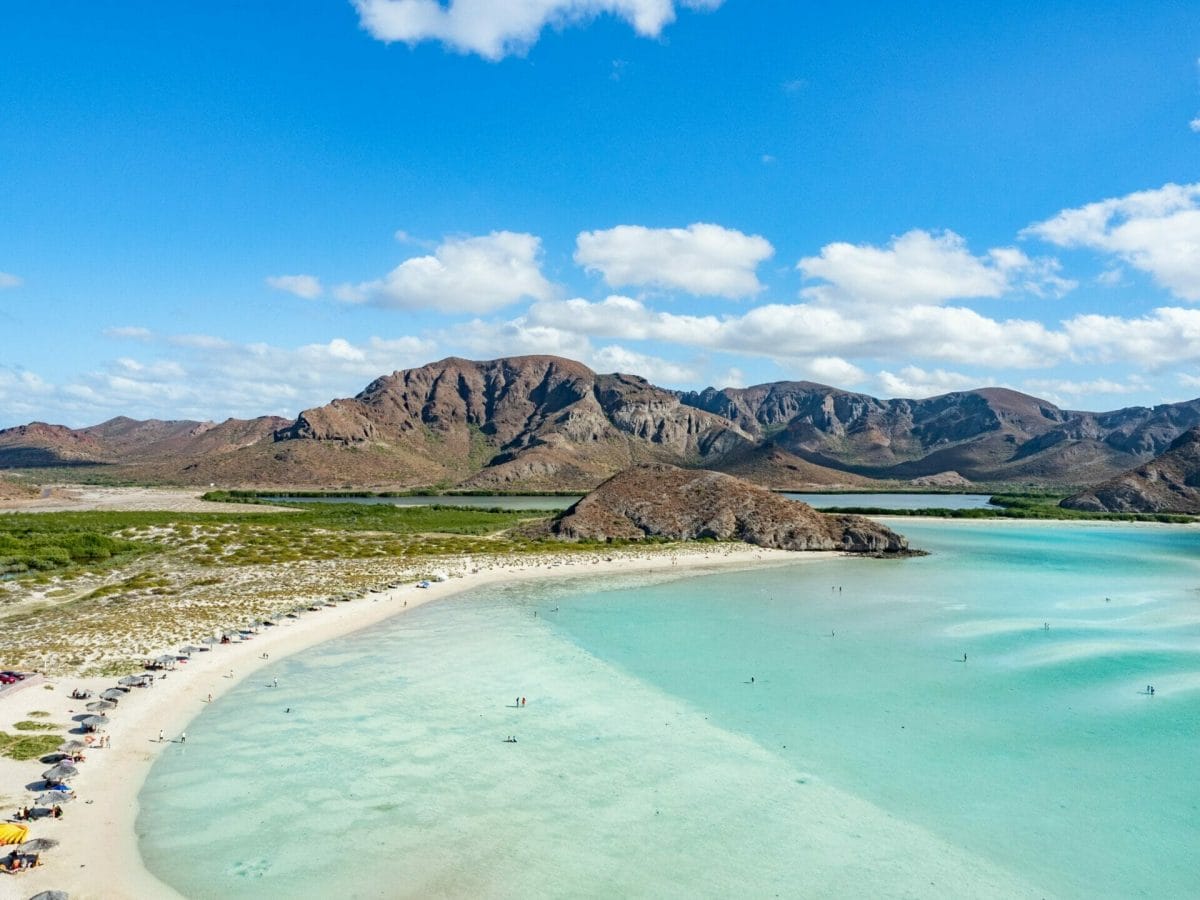 La Paz Balandra Beach Baja California Sur Mexico vanlife