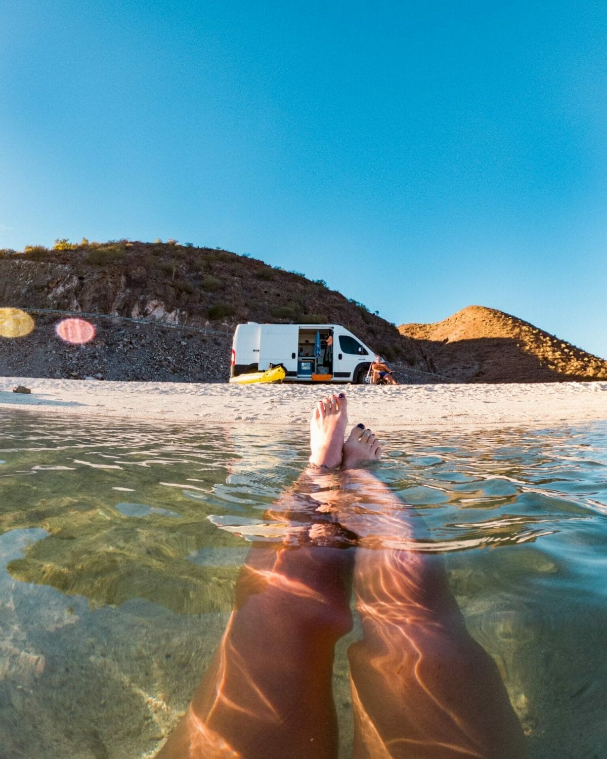 Bahia Concepcion Baja California Sur Mexico vanlife