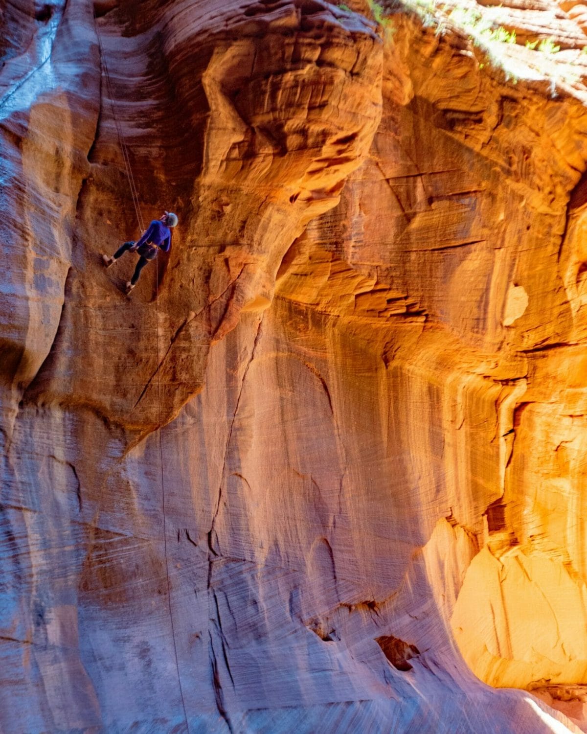 Canyoneering tour Rock Canyon East Zion Experiences