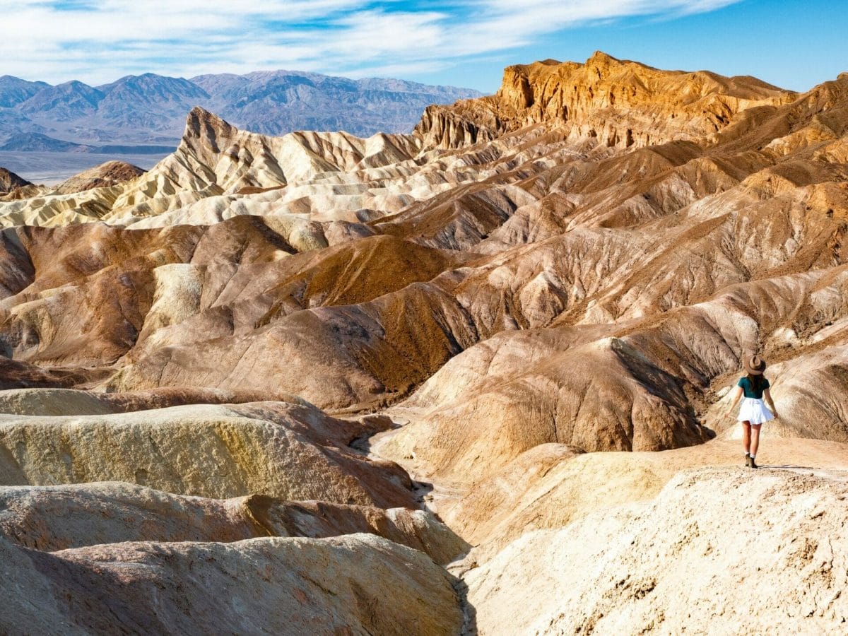 Zabriskie Point Death Valley National Park 1-day itinerary